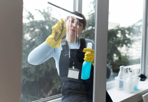 Nettoyage de vitres intérieures et extérieures à Palinges